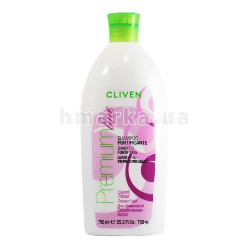Фото Шампунь Cliven Premium для фарбованого волосся 750 мл № 1