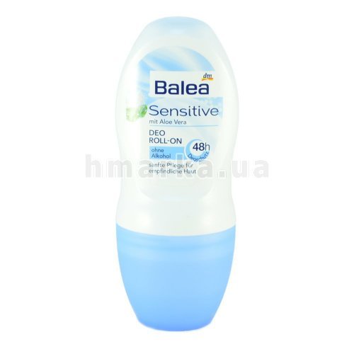 Фото Дезодорант кульковий Balea "Sensitive" для чутливої шкіри, 50 мл № 1