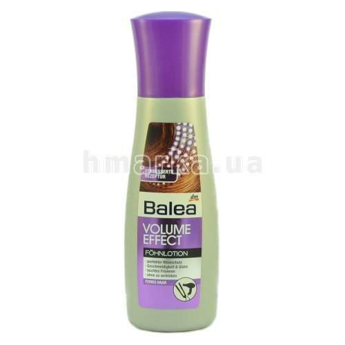 Фото Спрей для вкладання для волосся Balea "Об'єм, сильна фіксація", 150 мл № 1