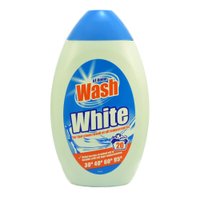 Средство для стирки Wash "White" для белого белья, 1 л