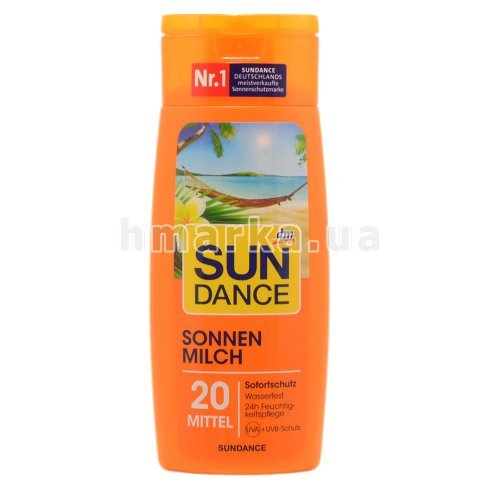 Фото Сонцезахисний лосьйон Sun Dance SPF 20, 200 мл № 1