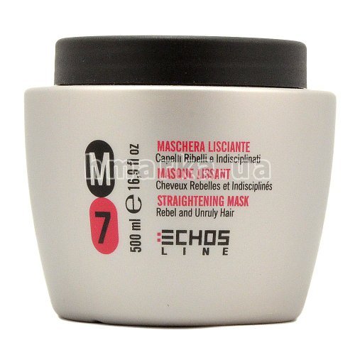 Фото Маска для волосся Echosline "M7 Вирівнююча маска", 500 мл № 1