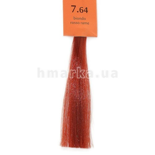 Фото Крем-фарба для волосся Brelil 7.64 мідно-червоний блонд, 100 мл № 1
