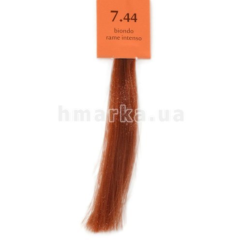 Фото Крем-фарба для волосся Brelil 7.44 яскраво-мідний блонд, 100 мл № 1