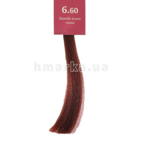 Фото Крем-фарба для волосся Brelil 6.60 темний червоний блонд, 100 мл № 1