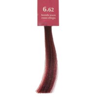 Крем-краска для волос Brelil 6.62 темный вишнево-красный блонд, 100 мл