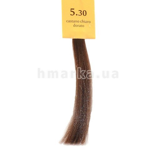Фото Крем-фарба для волосся Brelil 5.30 світлий золотавий шатен, 100 мл № 1