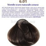 Фото Крем-фарба для волосся "Brelil 6.01 натуральний темний попелястий блонд", 100 мл № 1