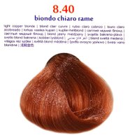 Крем-краска для волос "Brelil 8.40 светлый медный блонд", 100 мл