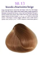 Крем-фарба для волосся "Brelil 10.13 бежевий ультрасвітлий блонд", 100 мл
