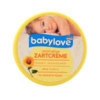 Крем детский Babylove для лица и тела с миндалём и подсолнечным маслом, 150 мл
