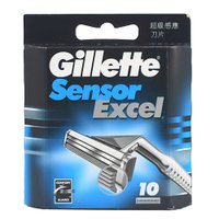 Картриджи для станка Gillette "Sensor Excel", 10 шт.
