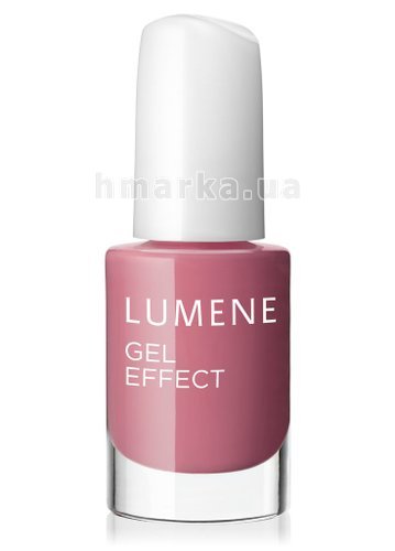 Фото Лак для нігтів LUMENE GEL EFFECT з гелевими мінералами № 23, бузково-рожевий, 5 мл № 1
