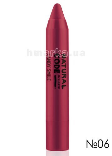 Фото Блиск-олівець для губ LUMENE NC CANDY SMILE GLOSS STICK № 06, вишневий, 1.8 г № 1