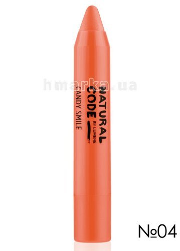 Фото Блеск-карандаш для губ LUMENE NC CANDY SMILE GLOSS STICK № 04, оранжевый, 1.8 г № 1