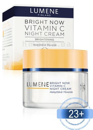 Фото Крем для обличчя LUMENE Vitamin C BN Night Cream нічний, 50 мл № 1