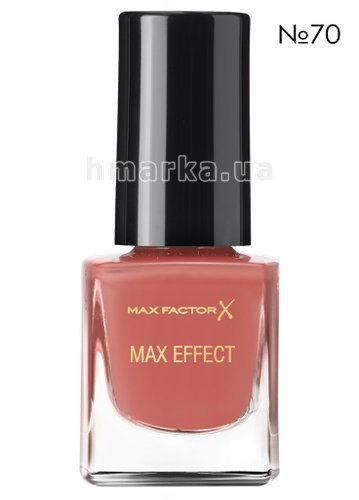 Фото Лак для нігтів Max Factor MAX EFFECT MINI NAIL № 70, кораловий глянцевий, 4.5 мл № 1