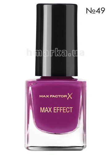 Фото Лак для нігтів Max Factor MAX EFFECT MINI NAIL № 49, фуксія глянцева, 4.5 мл № 1