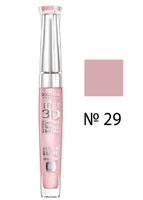 Блиск для губ Bourjois EFFET 3D ACTION BAUME, № 29 перлинно-рожевий з мерехтінням, 5.7 мл