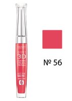 Блиск для губ Bourjois EFFET 3D ACTION BAUME, № 56 ніжно-рожевий, 5.7 мл