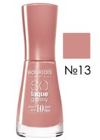 Лак для нігтів Bourjois SO LAQUE GLOSSY, № 13 пастельно-рожевий, 10 мл