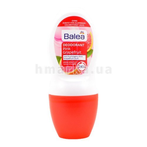 Фото Дезодорант кульковий Balea "Рожевий грейпфрут", 50 мл № 1