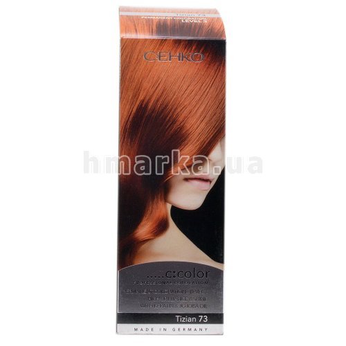 Фото Фарба для волосся C:EHKO C:Color, 73 мідний (тиціан), 50 мл № 3