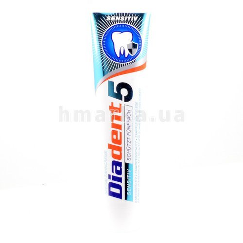 Фото Зубная паста Diadent "Sensitive Fresh" для чувствительных зубов, 125 мл № 1
