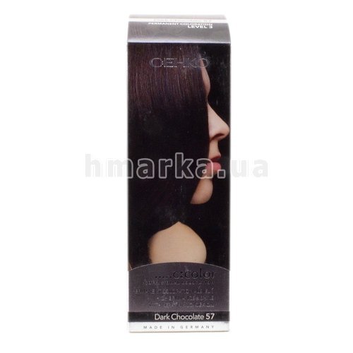 Фото Фарба для волосся C:EHKO C:Color 57 темний шоколад, 50 мл № 3