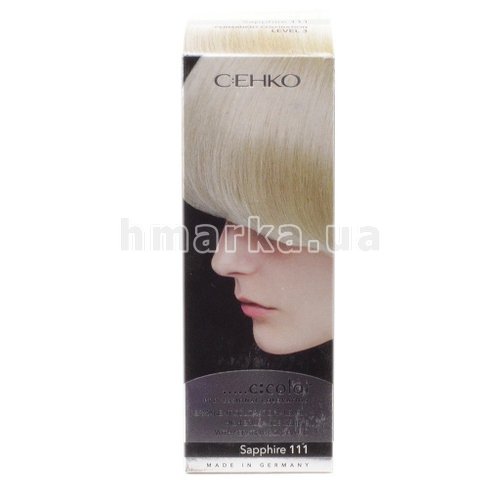 Фото Фарба для волосся C:EHKO C:Color 111 сапфір, 50 мл № 1