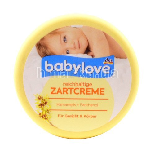 Фото Крем детский Babylove для лица и тела с миндалём и подсолнечным маслом, 150 мл № 2