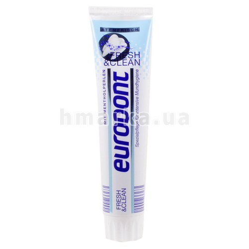 Фото Зубна паста Eurodont "Свіжість і чистота", 125 мл № 1