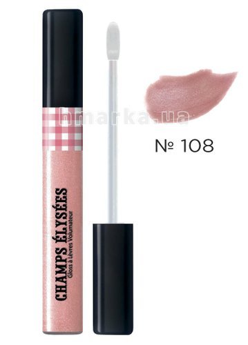 Фото Объемный блеск для губ Vivienne Sabo CHAMPS ELYSEES № 108 нежно розовый с перламутром, 8 мл № 1
