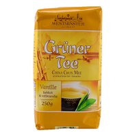 Чай зелёный Westminster Grüner Tea с ароматом ванили, 250 г