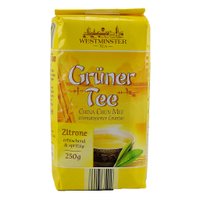 Чай зелёный Westminster Grüner Tea с ароматом лимона, 250 г