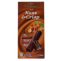 Шоколад  Chateau "Nuss & Crisp", 200 г (11 шт. х 18,2 г)