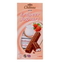 Шоколад Chateau "Erdbeer Joghurt", 200 г (11 шт. х 18,2 г)