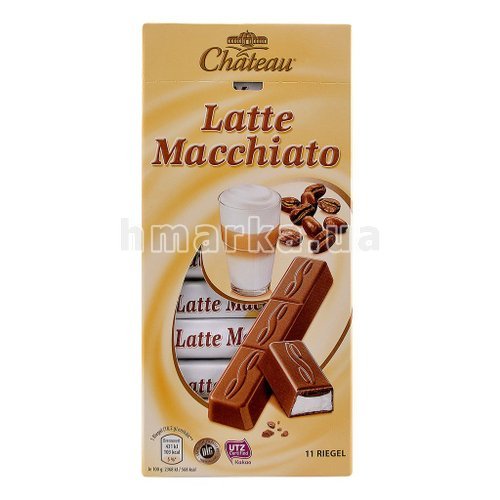Фото Шоколад Chateau "Latte Macchiato" , 200 г (11 шт. х 18,2 г) № 1