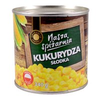 Кукурудза солодка Nasza spizarnia , 340 г