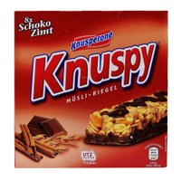 Мюсли Knusperone "Шоколад и корица", 8 х 25 г, 200 г