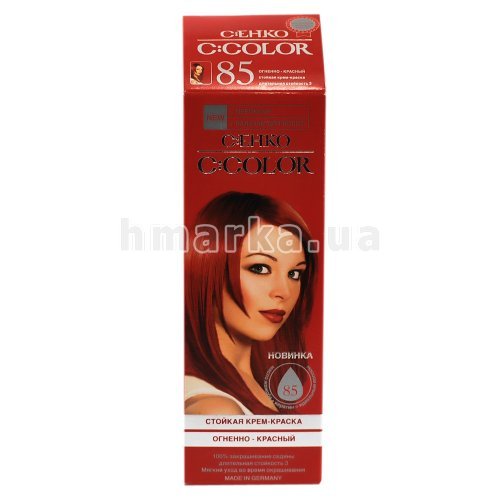 Фото Фарба для волосся C:EHKO C:Color 85 вогняно-червоний, 50 мл № 1