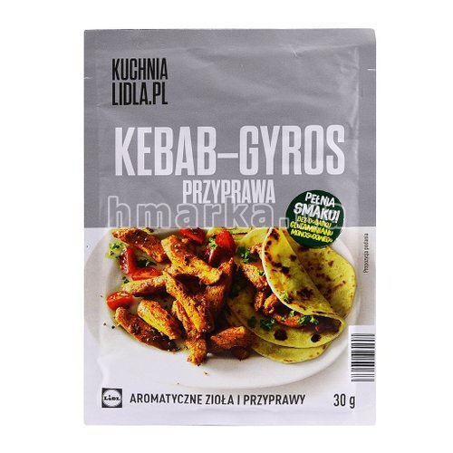 Фото Приправа ТМ "Kuchnia LIDLA" "Kebab-Gyros", 30 г № 1