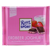 Шоколад  Ritter Sport "Erdbeer Joghurt",  100 г