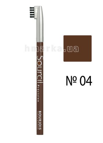 Фото Bourjois EYEBROW PENCIL олівець для брів, 04 світло-коричневий, 1,13 г № 1