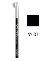 Bourjois EYEBROW PENCIL карандаш для бровей, 01 черный, 1,13 г