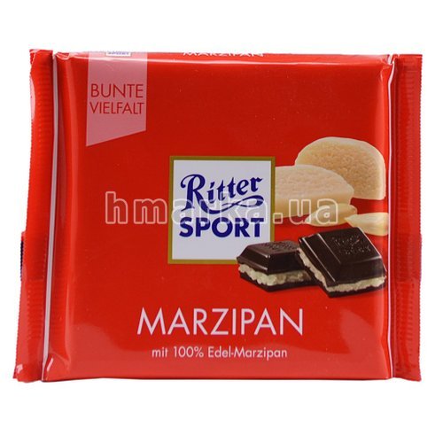 Фото Шоколад Ritter Sport "Marzipan", 100 г № 1